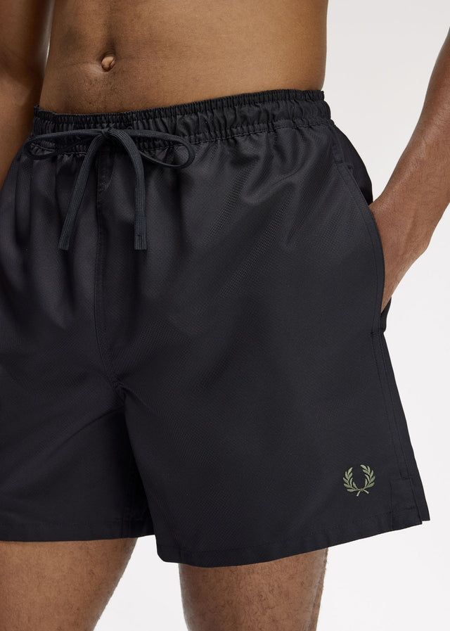 Fred Perry Badeshorts Swimshorts - black