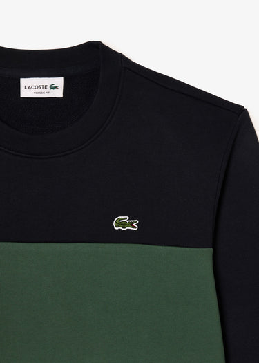 Lacoste Truien Colorblock sweater - abysm sequoia