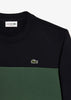 Lacoste Truien Colorblock sweater - abysm sequoia