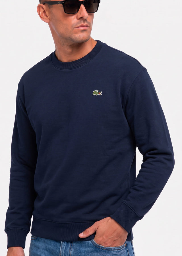 Lacoste Pullover Fleece sweatshirt - navy blue