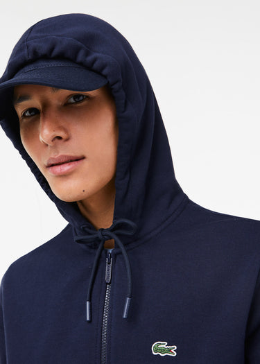Lacoste Vesten  Zip through hoodie - navy blue
