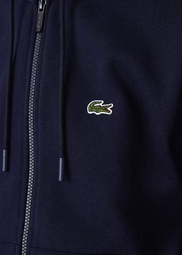 Lacoste Vesten  Zip through hoodie - navy blue