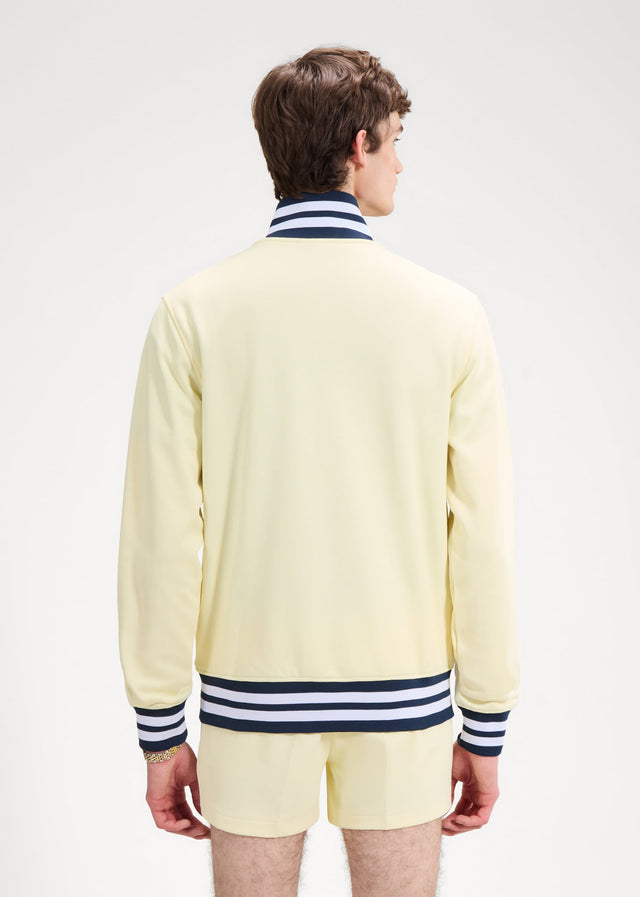 Ellesse Sweatjacken Milan track jacket - light yellow navy