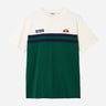 Ellesse T-shirts Venire tee - off white dark green