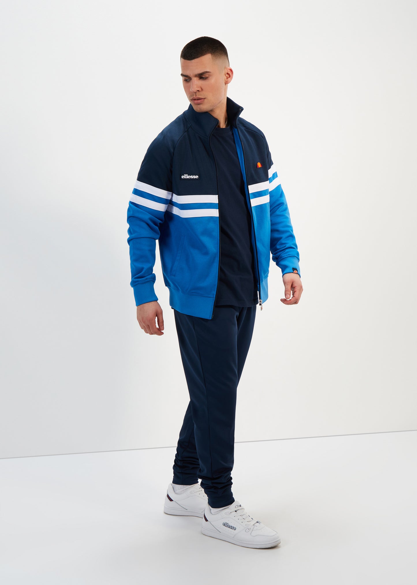 Ellesse Vesten Rimini track top - navy blue