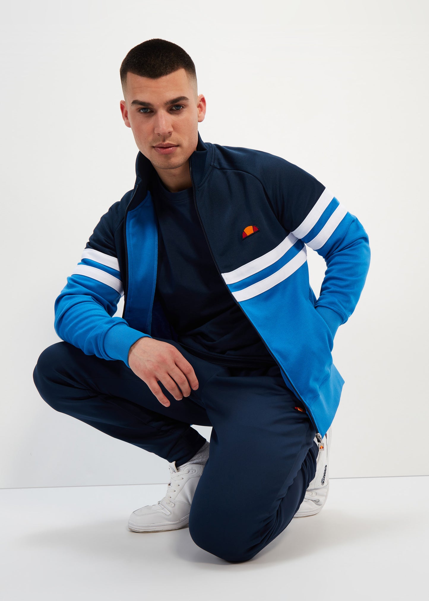 Ellesse Vesten Rimini track top - navy blue