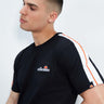 Ellesse T-shirts Crotone 2 tee - black