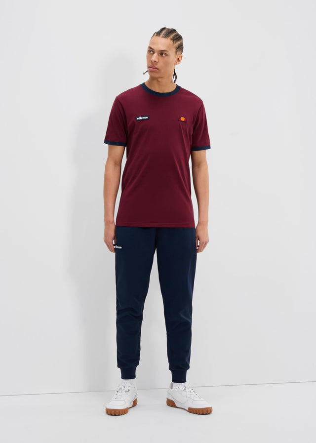 Ellesse T-Shirts Ferdorini tee - burgundy