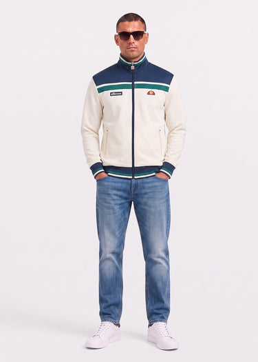 Ellesse Vesten Vignola track top - ecru/navy