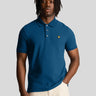 Lyle & Scott Polo's Grid texture polo shirt - apres navy
