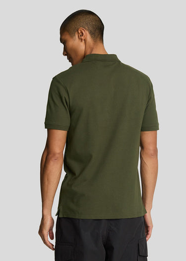 Lyle & Scott Polo's Plain polo shirt - olive