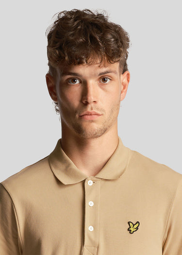 Lyle & Scott Polo's Plain polo shirt - cairngorms khaki