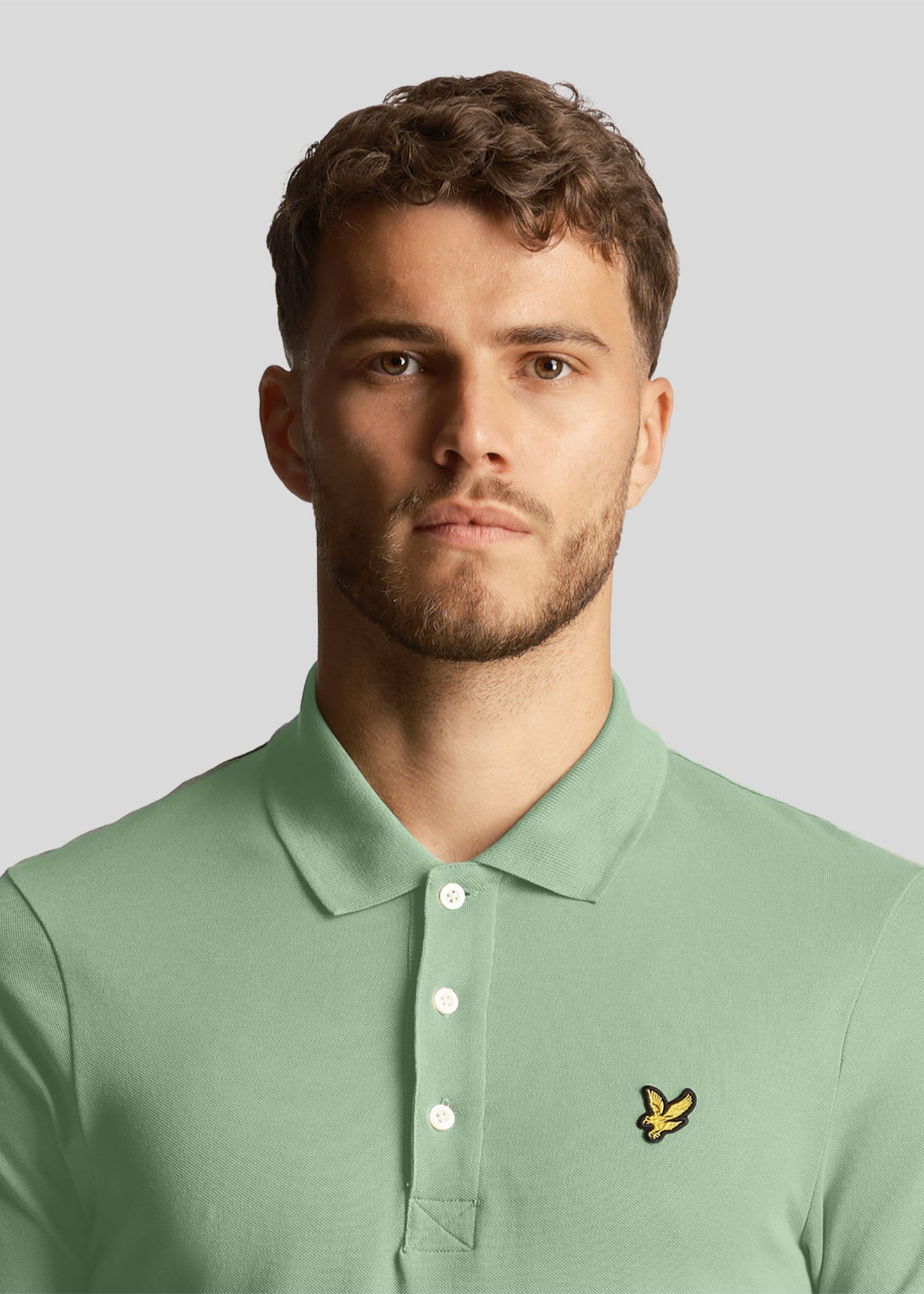 Lyle & Scott Polo's Plain polo shirt - glencoe green