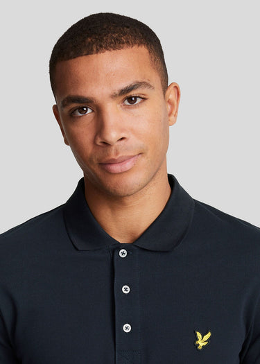 Lyle & Scott Polo's Plain polo shirt - dark navy