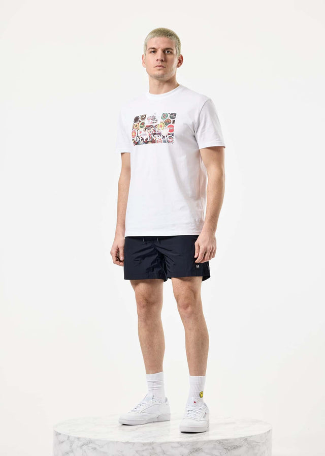 Weekend Offender Badeshorts Stacks - navy