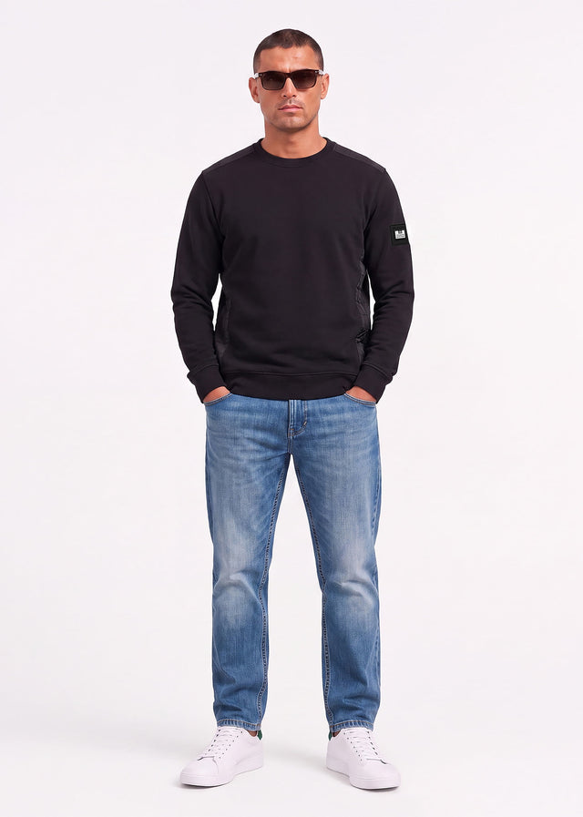 Weekend Offender Pullover F bomb - black