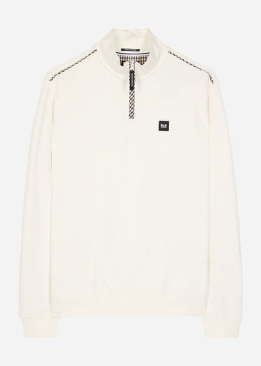 Weekend Offender Truien Matisa - winter white house check