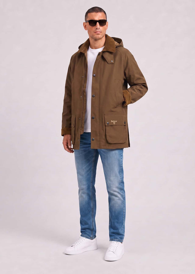 Barbour Jacken Barbour winter ashby waterproof jacket - dark sand