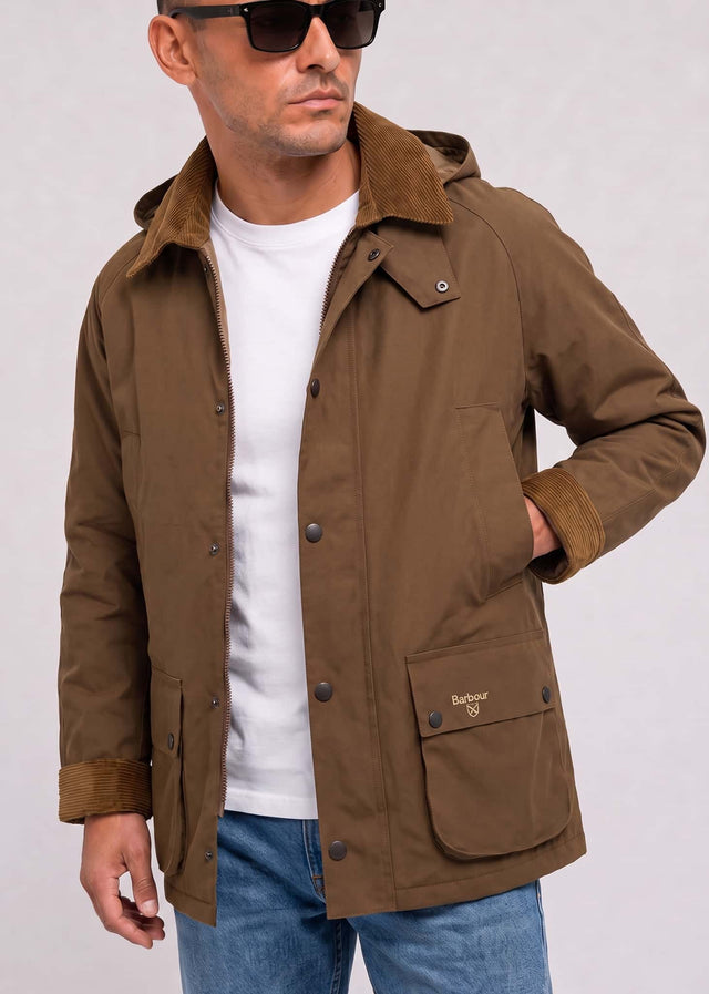 Barbour Jacken Barbour winter ashby waterproof jacket - dark sand