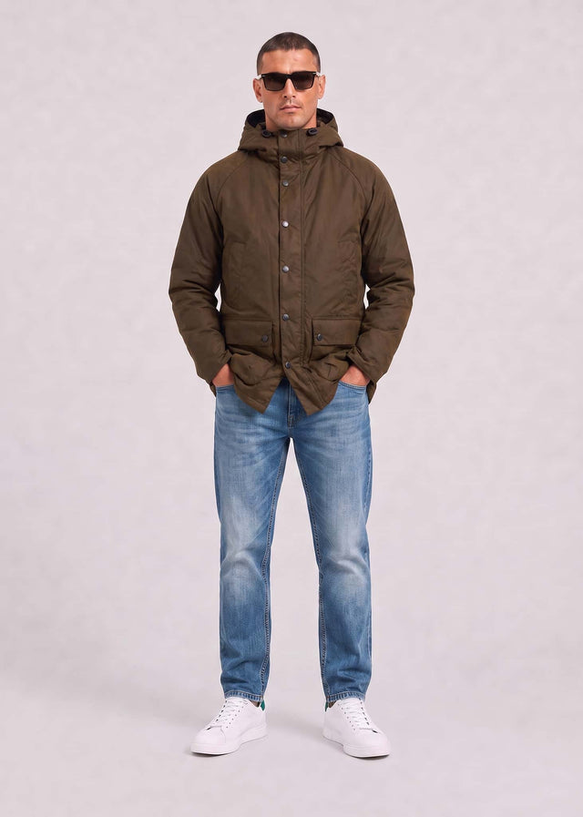 Barbour Jacken Barbour bedale wax parka - brown
