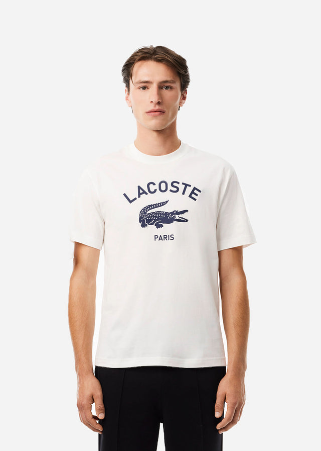 Lacoste T-Shirts Tee shirt - flour