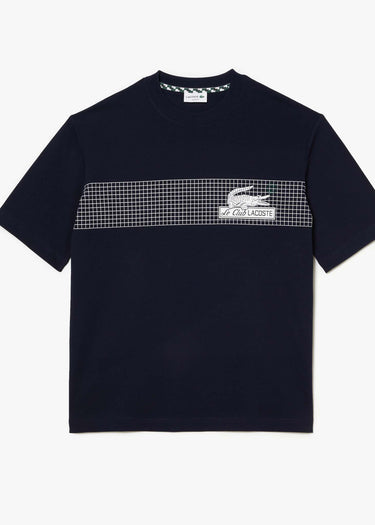 Lacoste T-shirts Stripe t-shirt - navy blue
