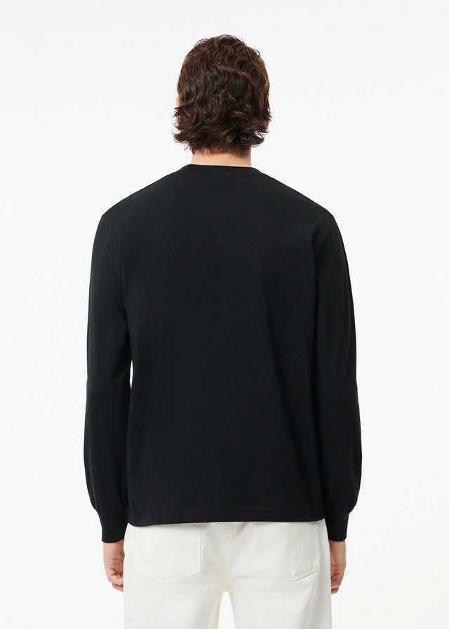 Lacoste T-Shirts Longsleeve - black