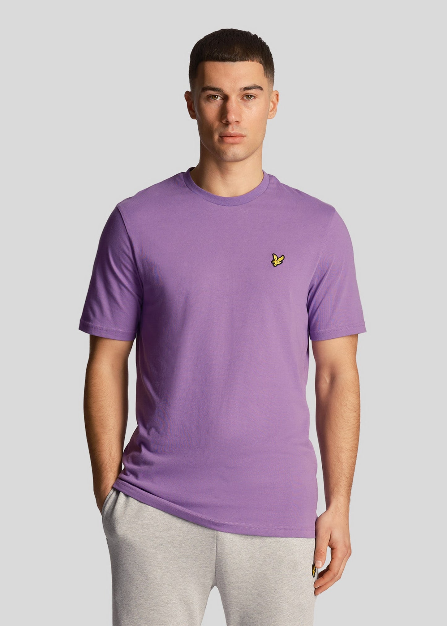 Lyle & Scott T-shirts Plain t-shirt - card purple