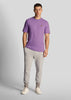 Lyle & Scott T-shirts Plain t-shirt - card purple