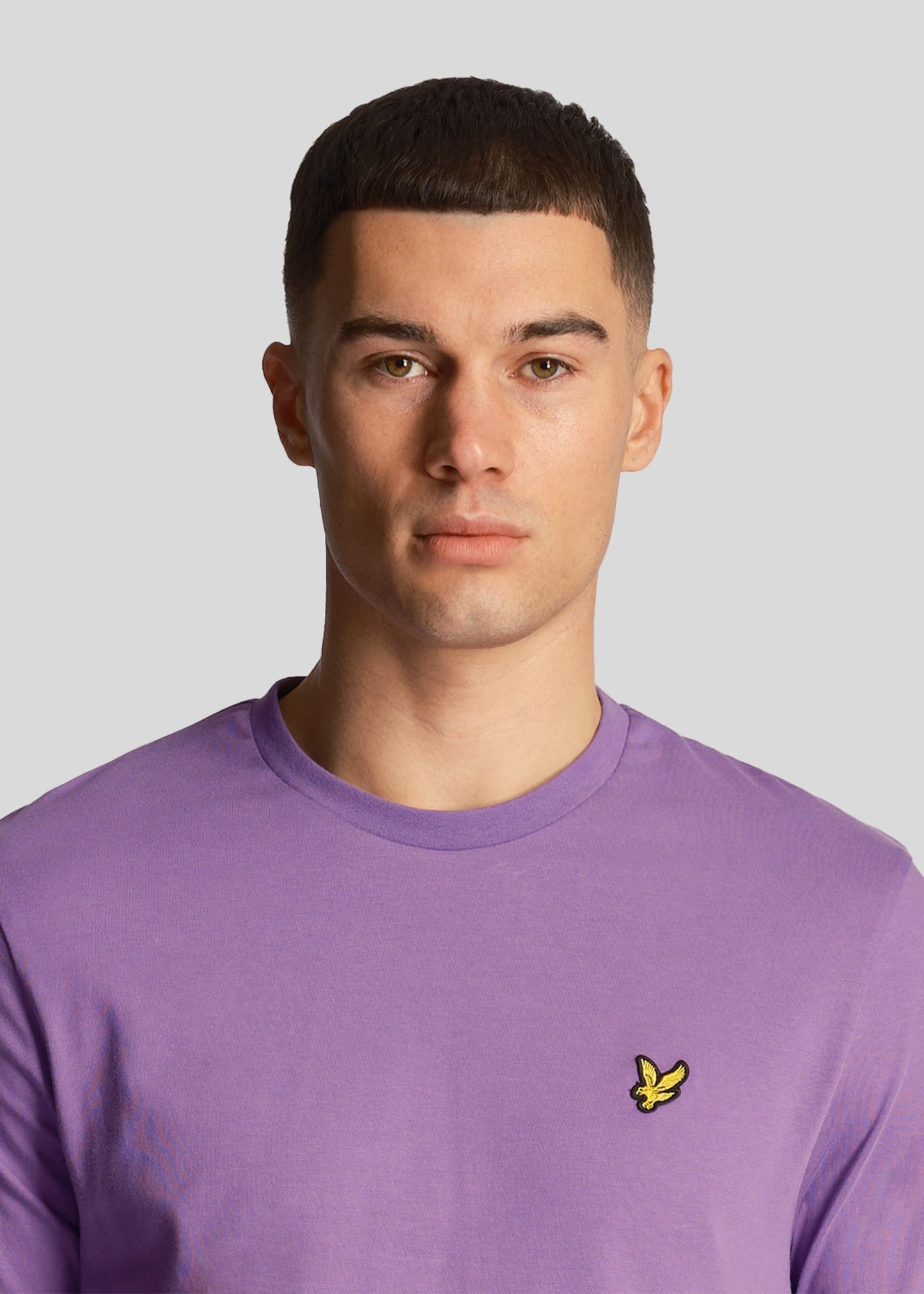 Lyle & Scott T-shirts Plain t-shirt - card purple