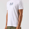 Weekend Offender T-shirts Dygas - white blue house check
