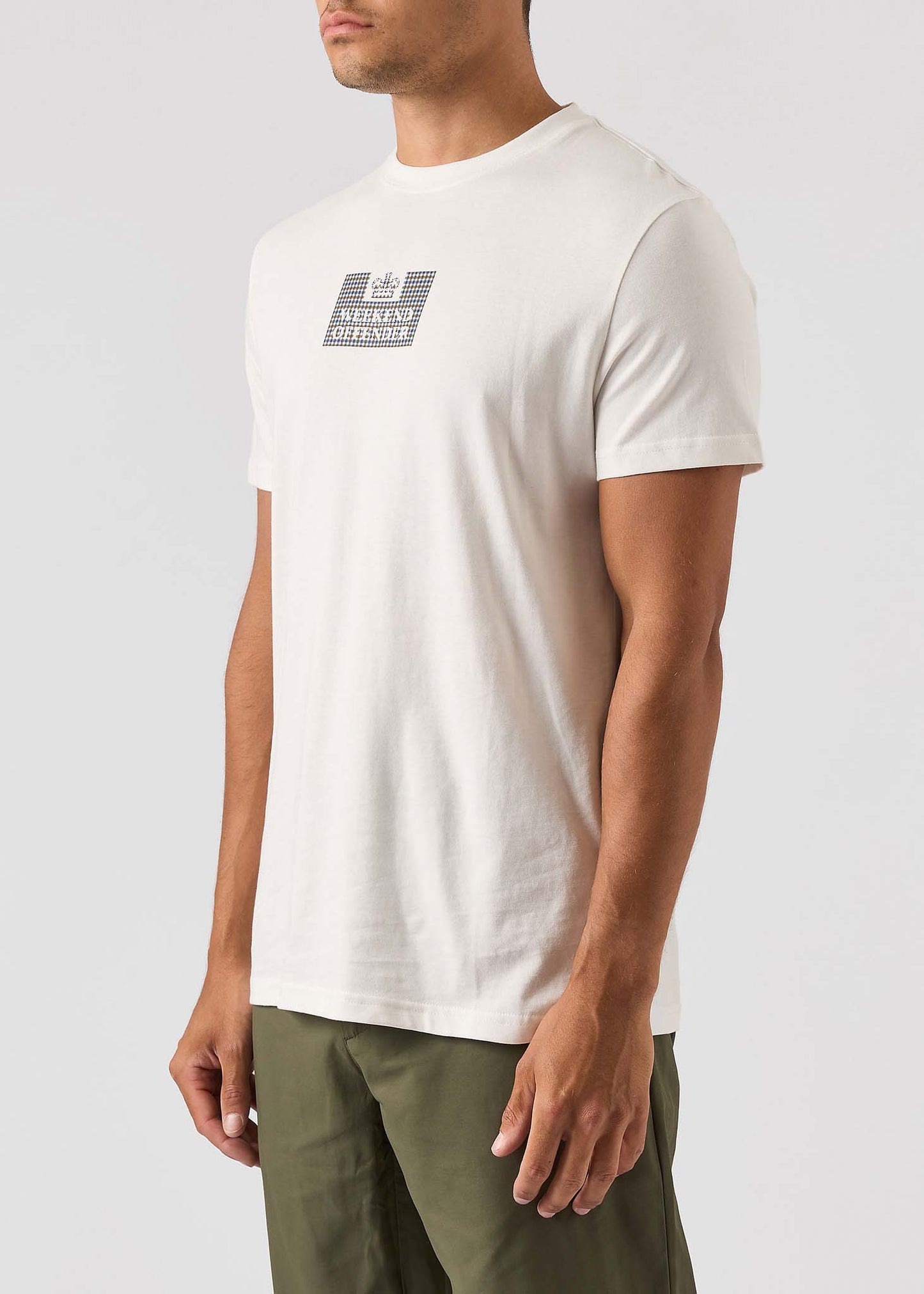 Weekend Offender T-shirts Dygas - winter white house check