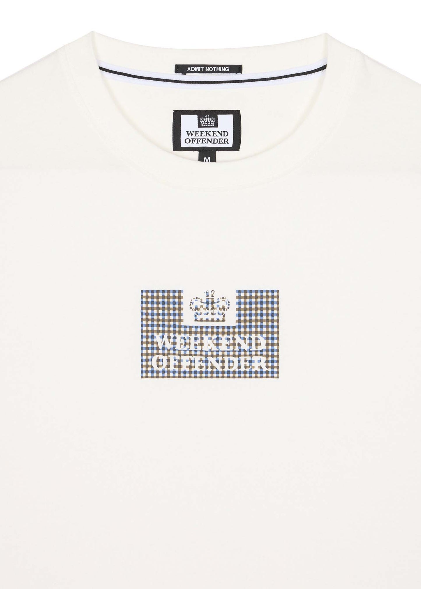 Weekend Offender T-shirts Dygas - winter white house check