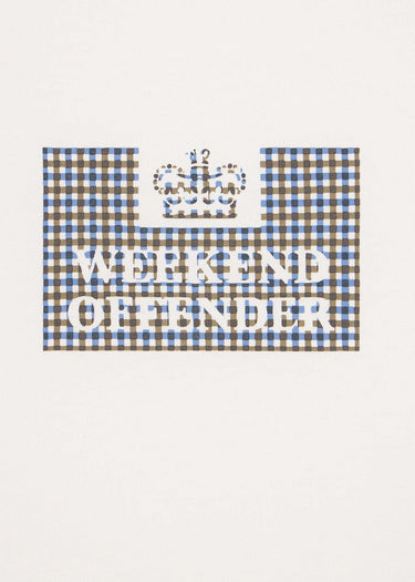 Weekend Offender T-shirts  Dygas - winter white house check