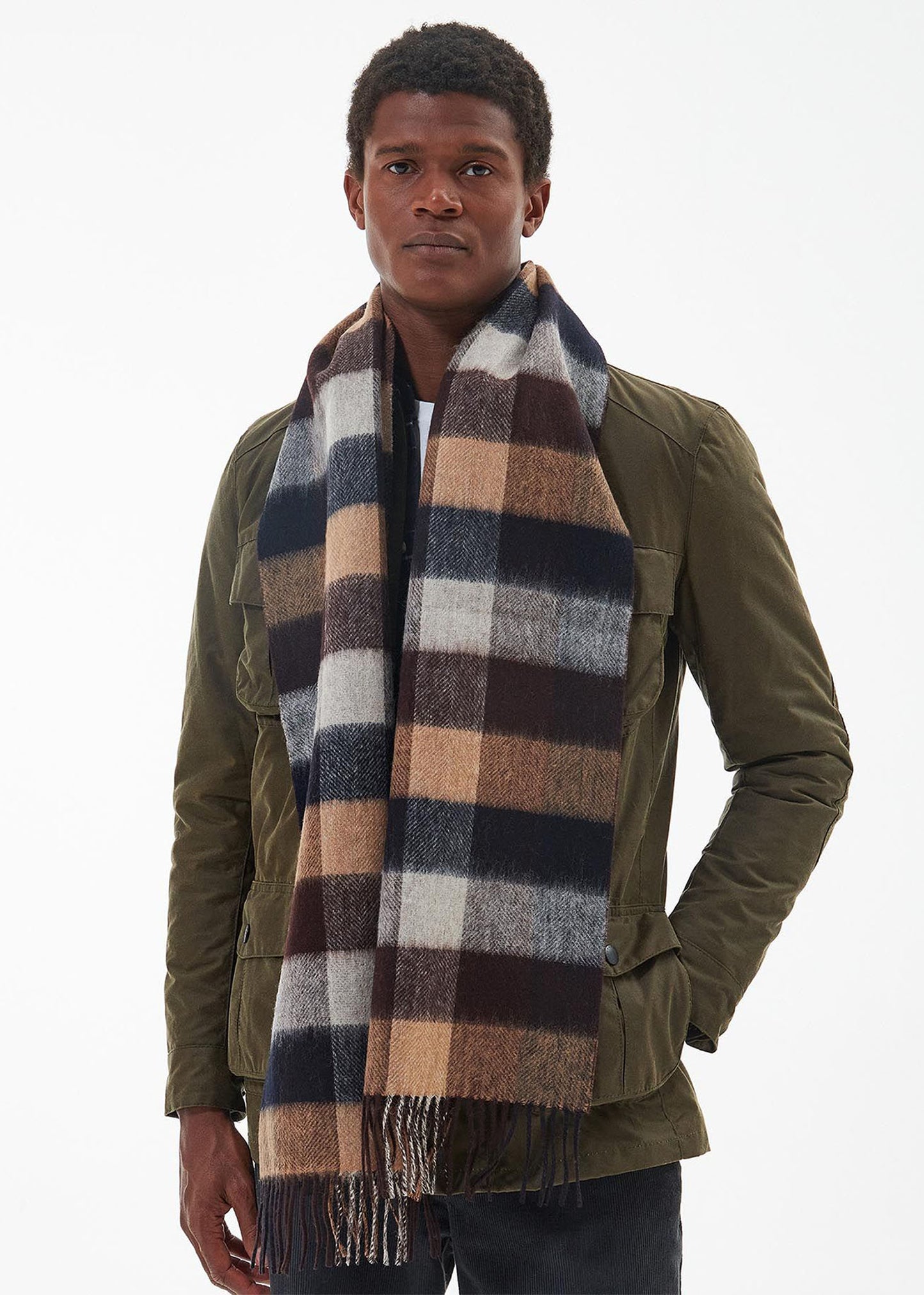 Barbour Sjaals Largs scarf - autumn dress