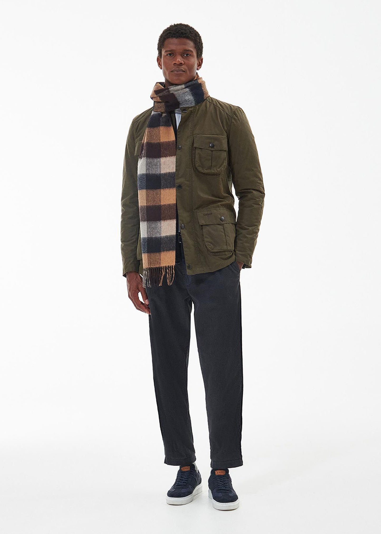 Barbour Sjaals Largs scarf - autumn dress
