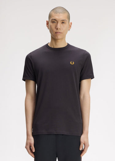 Fred Perry T-shirts Ringer t-shirt - anchor grey