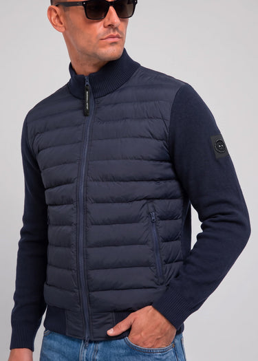 Aldgate hybrid knit - navy - 5
