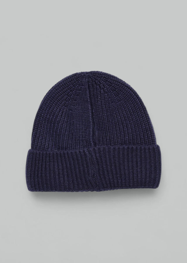 Aquascutum Mützen Active beanie patch - navy