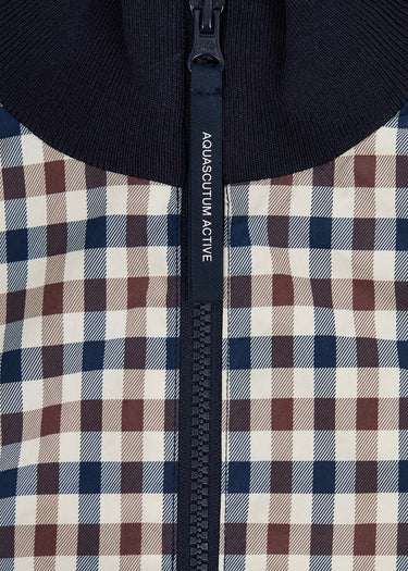 Aquascutum Sweatjacken Club tech fz sweater - navy