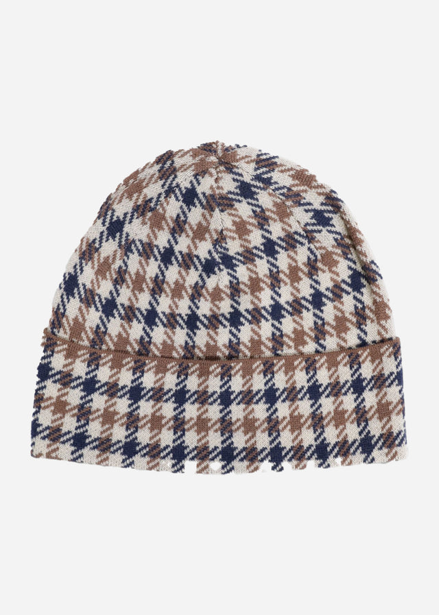 Aquascutum Mützen Club check beanie - club check