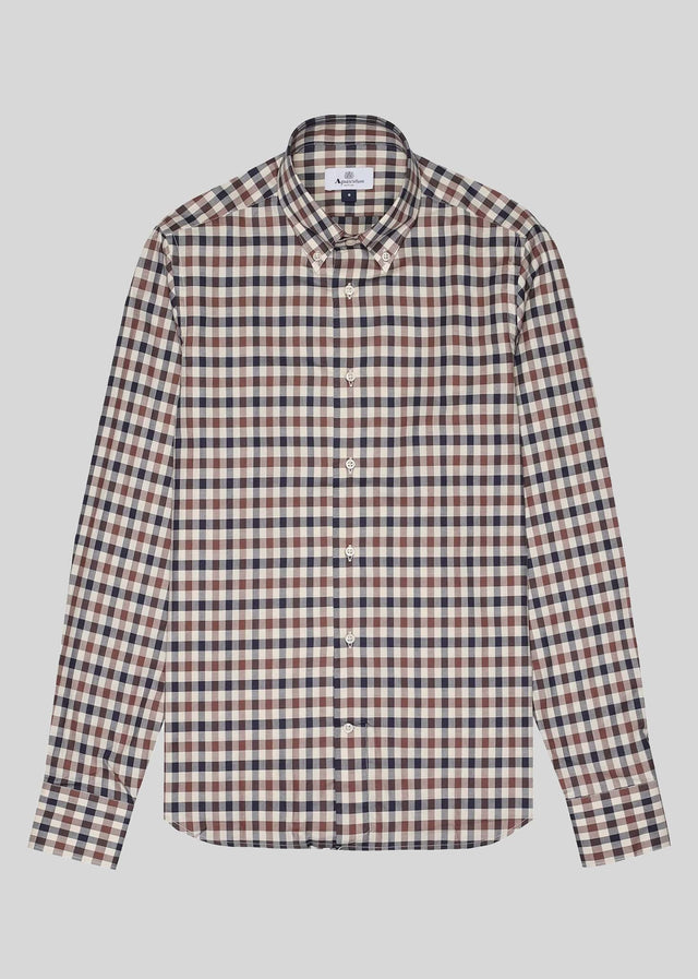 Aquascutum Hemden Iconic shirt - club check