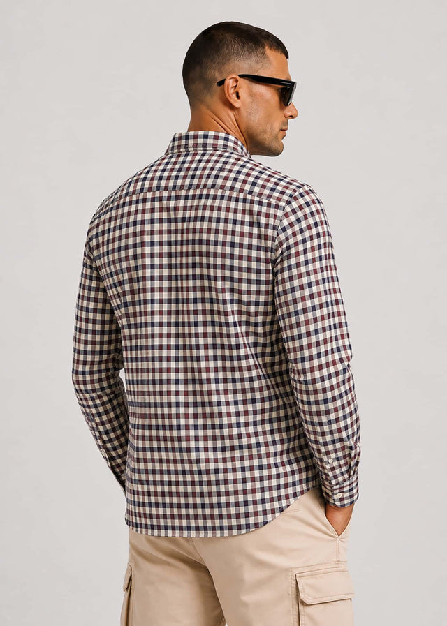 Aquascutum Hemden Iconic shirt - club check