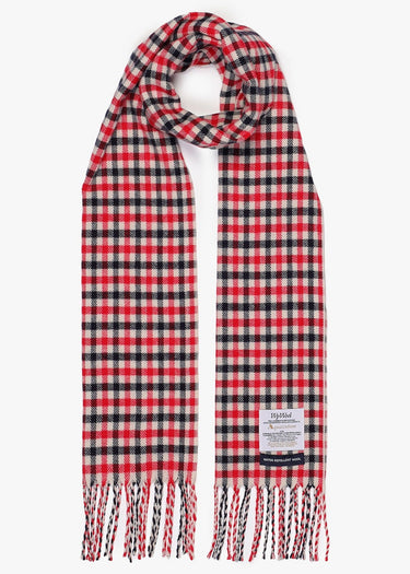Aquascutum Schals Wool iconic scarf - red