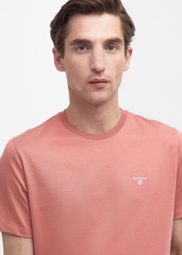 Barbour T-shirts  Essential sports tee - pink clay