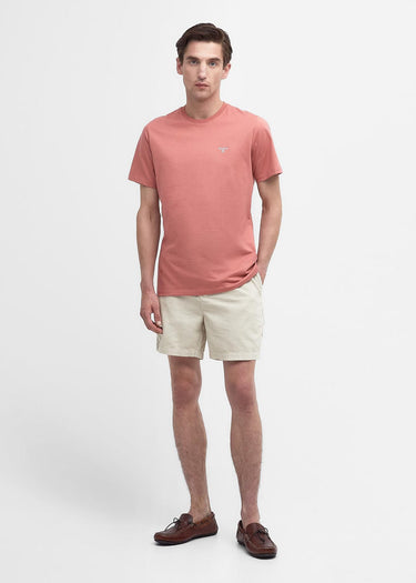 Barbour T-shirts  Essential sports tee - pink clay