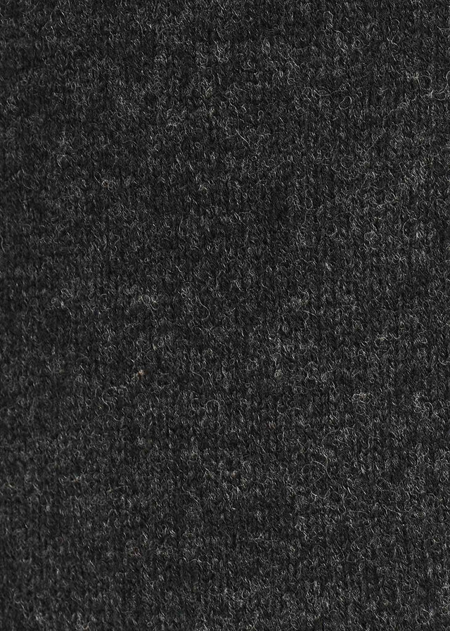 Barbour Pullover Essential patch half zip knitted jumper - charcoal