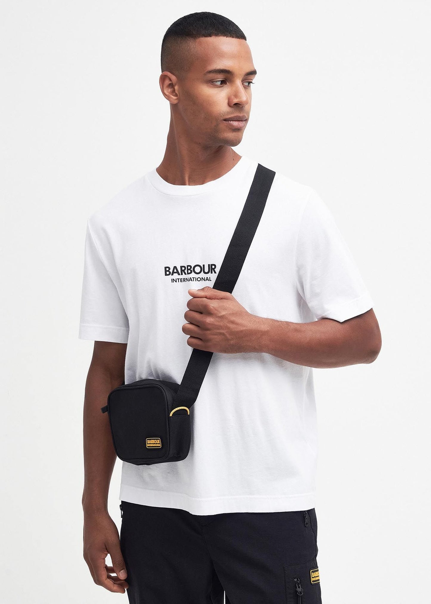 Barbour International Tassen Knockhill micro cross body - black