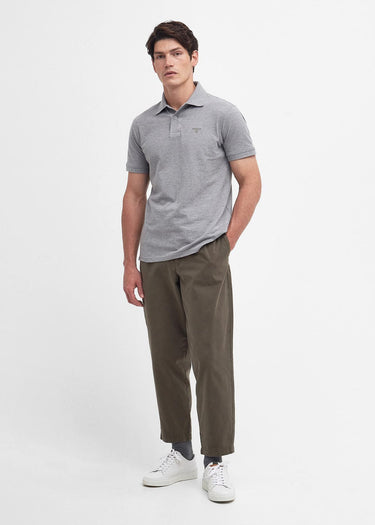 Barbour Polo's Lightweight sports polo - grey marl