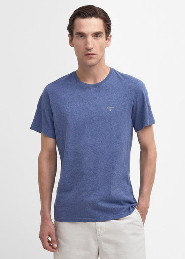 Barbour T-shirts Tartan sports tee - chambray
